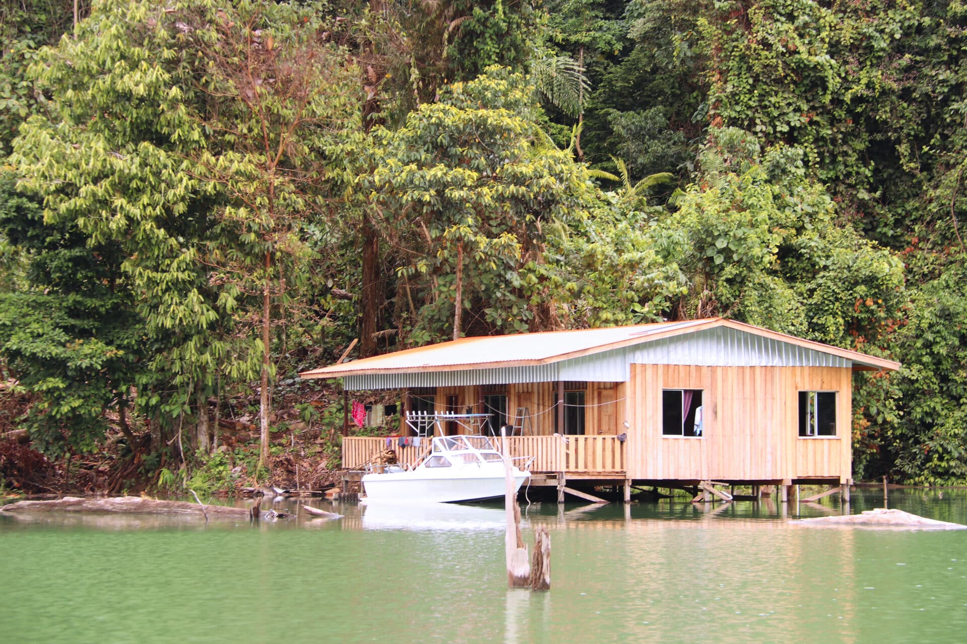 The Bayoh Lodge From Afar